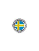 Elk Sterling Silver Charm With Clear Cubic Zirconia, Black, Yellow And...