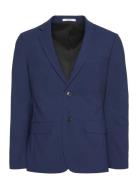 Ls Italian Wool Blend Slim Blaze Suits & Blazers Blazers Single Breast...