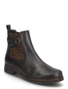 Chelsea Shoes Boots Ankle Boots Ankle Boots Flat Heel Brown Gabor