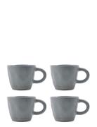 Krus, Hdvida, Lyseblå Home Tableware Cups & Mugs Coffee Cups Grey Hous...