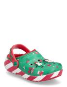 Mickey Xmas Lined Cls Clg K Aamutossut Sisäkengät Green Crocs