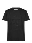 Fenella Tops T-shirts & Tops Short-sleeved Black Munthe