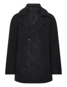 Inlunillo Villakangastakki Pitkä Takki Black INDICODE