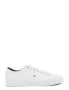 Essential Leather Sneaker Matalavartiset Sneakerit Tennarit White Tomm...