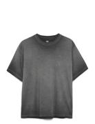 Red Tab Vintage Tee Oil Wash D Tops T-shirts Short-sleeved Grey Levi's...