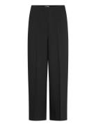 Slcorinne Wide Cropped Pants Bottoms Trousers Wide Leg Black Soaked In...