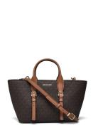 Sm Satchel Bags Crossbody Bags Brown Michael Kors