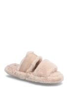 Hilfiger Fur Slipper Aamutossut Tohvelit Cream Tommy Hilfiger