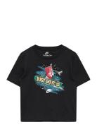 Te-S/S Tee Tops T-shirts Short-sleeved Black Nike