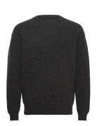 Wbkurt Base Knit Tops Knitwear Round Necks Black Woodbird
