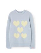 Frey Bull Sweater Tops Knitwear Pullovers Blue THE ANIMALS OBSERVATORY