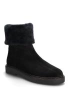 Boots - Flat Shoes Boots Ankle Boots Ankle Boots Flat Heel Black ANGUL...