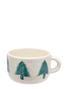 Christmas Forest Cappuccino Mug Home Tableware Cups & Mugs Coffee Cups...