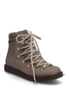 Boots - Flat - With Laces Shoes Boots Ankle Boots Laced Boots Brown AN...