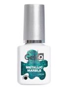 Gel Iq Metallic Marble Kynsilakka Meikki Green Depend Cosmetic