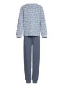 Pyjama Set Ls Pyjamasetti Pyjama Grey CeLaVi