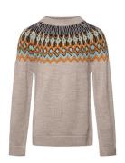 Fair Isle Sweater Tops Knitwear Pullovers Multi/patterned FUB