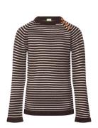 Sweater Tops Knitwear Pullovers Brown FUB