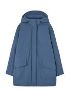 Lion Kid Jacket Blue-Grey Toppatakki Blue THE ANIMALS OBSERVATORY