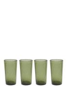 Kuki Highball Glass - Pack Of 4 Home Tableware Glass Drinking Glass Gr...