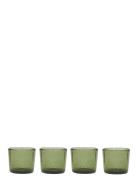 Kuki Glass - Pack Of 4 Home Tableware Glass Drinking Glass Green OYOY ...
