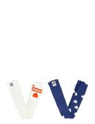 Hearts 2-Pack Leggings Bottoms Leggings White Mini Rodini