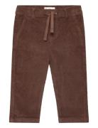 Cotton Corduroy Trousers Bottoms Trousers Brown Mango