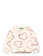 Sweater L/S Tops Sweat-shirts & Hoodies Sweat-shirts Cream United Colo...