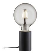 Siv Marble | Bordlampe Home Lighting Lamps Table Lamps Black Nordlux