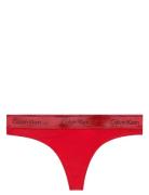Thong Stringit Alusvaatteet Red Calvin Klein