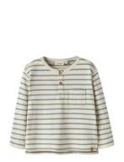 Nmmlimia Nob Ls Loose Top Lil Tops T-shirts Long-sleeved T-shirts Crea...