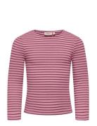 Kmgmaude Life Stripe Ls Top Jrs Noos Tops T-shirts Long-sleeved T-shir...