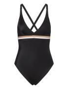Iconic Swimsuit Uimapuku Uima-asut Black BOSS