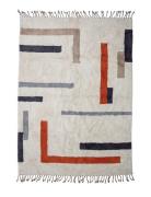 Jue Rug Home Textiles Rugs & Carpets Cotton Rugs & Rag Rugs Cream Bloo...