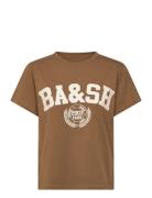 Tshirt Ioni Tops T-shirts & Tops Short-sleeved Brown Ba&sh