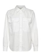 Cmcrips-Shirt Tops Shirts Long-sleeved White Copenhagen Muse
