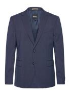 H-Huge-S-251 Suits & Blazers Blazers Single Breasted Blazers Navy BOSS