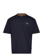 Te_Move Tops T-shirts Short-sleeved Navy BOSS