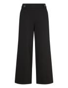 Mapaxora Bottoms Trousers Wide Leg Black Masai