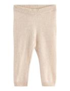 Leggings I Kashmir Bottoms Leggings Beige Lindex
