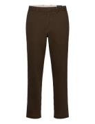 Manhasset Stretch Straight Chino Pant Bottoms Trousers Chinos Brown Po...