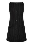 Tailored Dress Lyhyt Mekko Black Gina Tricot
