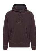 Polar Fleece Sweatshirt Tops Sweat-shirts & Hoodies Hoodies Brown C.P....