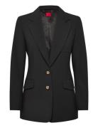 Aniba Blazers Single Breasted Blazers Black HUGO