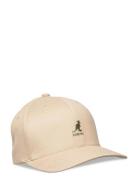 Kg Wool Flexfit Baseball Accessories Headwear Caps Beige Kangol