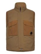 Gd Shell Lens-Detailed Vest Liivi Brown C.P. Company