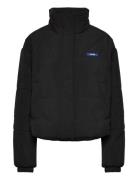 Faren-1_B Vuorillinen Takki Topattu Takki Black HUGO BLUE