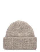 Oma Beanie Accessories Headwear Beanies Beige Becksöndergaard